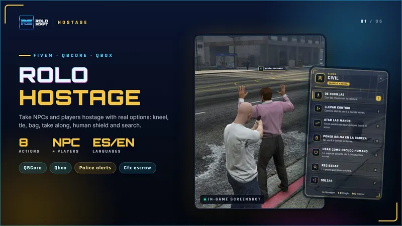 Hostage: FiveM hostage script