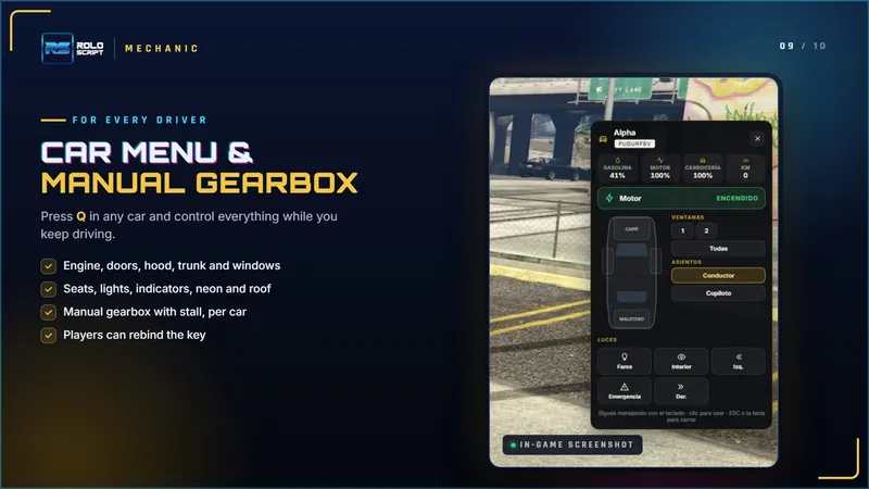 Mechanic: FiveM mechanic script, screenshot 9